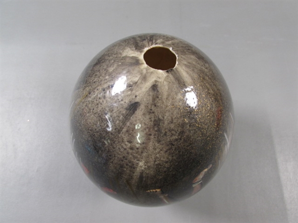 AFRICAN DECORATED OSTRICH EGG