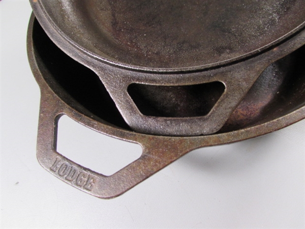 LODGE CAST IRON 3.2 QT COMBO