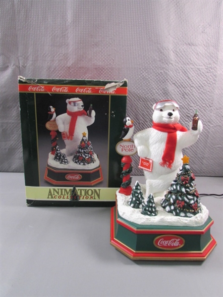 ANIMATED/MUSICAL COCA-COLA BEAR