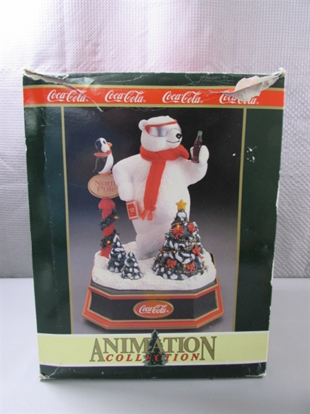 ANIMATED/MUSICAL COCA-COLA BEAR