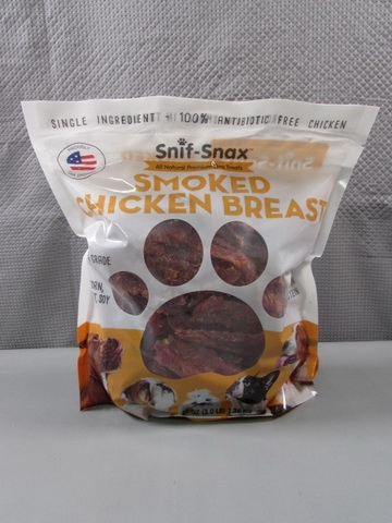 SNIF-SNAX SMOKED CHICKEN BREAST 3 LB DOG TREATS