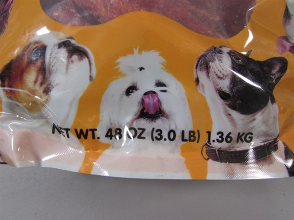 SNIF-SNAX SMOKED CHICKEN BREAST 3 LB DOG TREATS