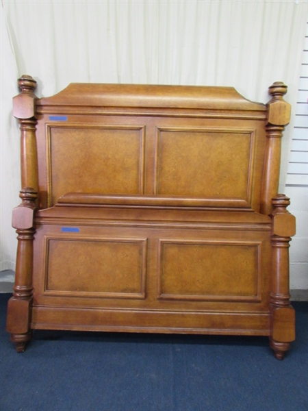 QUEEN SLEIGH BED FRAME