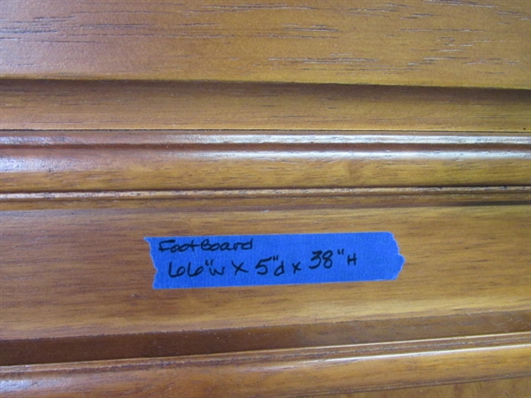QUEEN SLEIGH BED FRAME