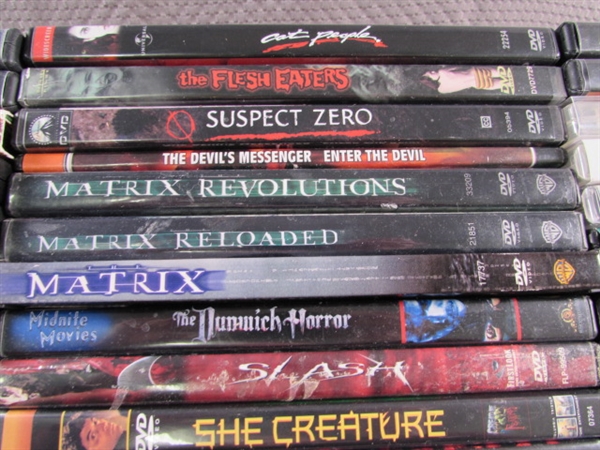 HORROR & SCI-FI DVDS LOT #1