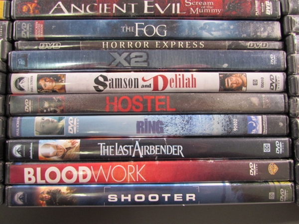 HORROR & SCI-FI DVDS LOT #1