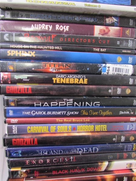 HORROR & SCI-FI DVDS LOT #3