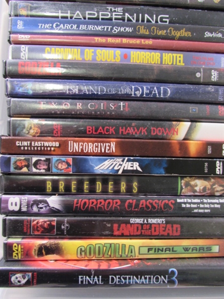 HORROR & SCI-FI DVDS LOT #3