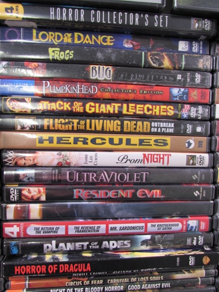 HORROR & SCI-FI DVDS LOT #3