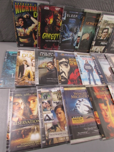 HORROR & SCI-FI DVDS LOT #3