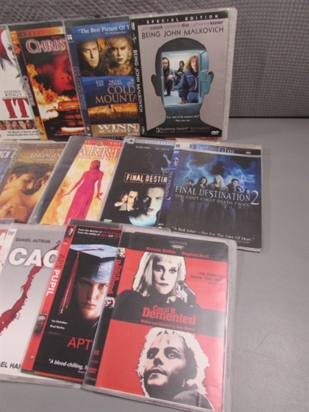 HORROR & SCI-FI DVDS LOT #3