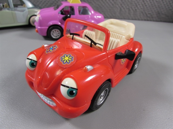 4 OPEN BOX COLLECTIBLE CHEVRON CARS