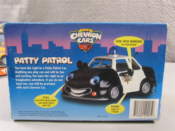 2 NIP CHEVRON CARS & SCHOOL BUS