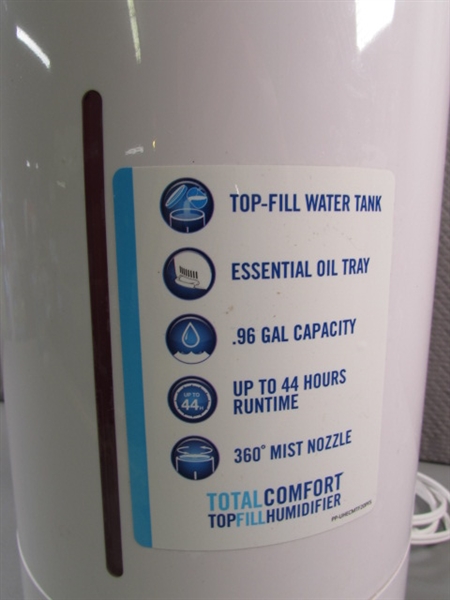HOMEDICS HUMIDIFIER