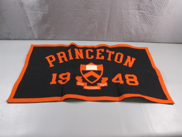 VINTAGE 1948 PRINCETON BANNER