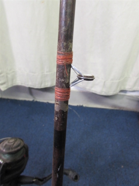 FISHING POLES & TACKLE