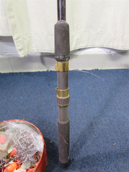 FISHING POLES & TACKLE
