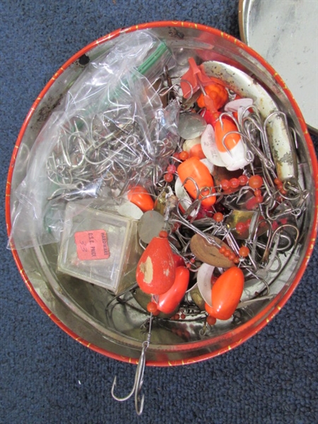 FISHING POLES & TACKLE