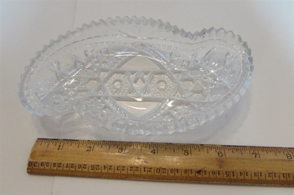 VINTAGE PRESSED GLASS