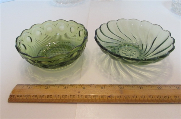 VINTAGE PRESSED GLASS