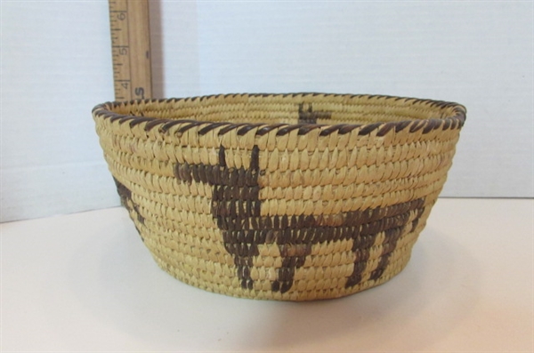 NATIVE AMERICAN WOVEN BASKETS