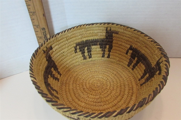 NATIVE AMERICAN WOVEN BASKETS