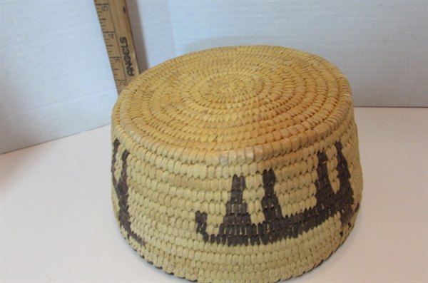 NATIVE AMERICAN WOVEN BASKETS