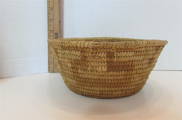 NATIVE AMERICAN WOVEN BASKETS
