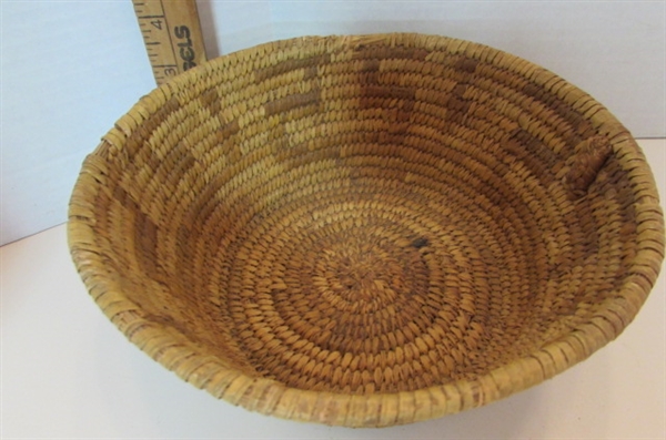 NATIVE AMERICAN WOVEN BASKETS