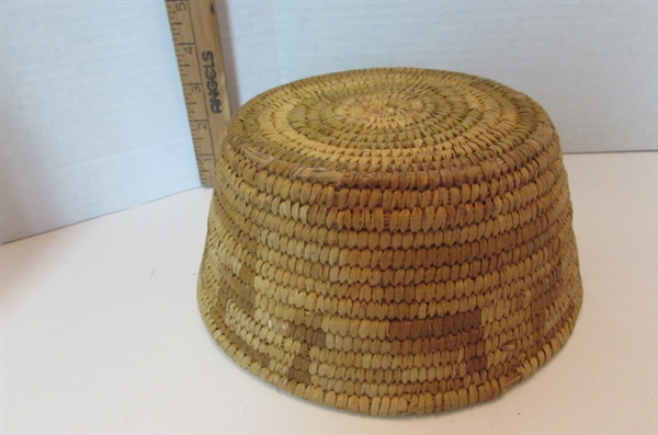 NATIVE AMERICAN WOVEN BASKETS