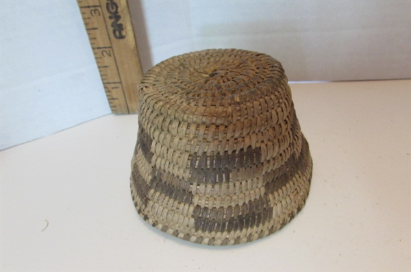 NATIVE AMERICAN WOVEN BASKETS