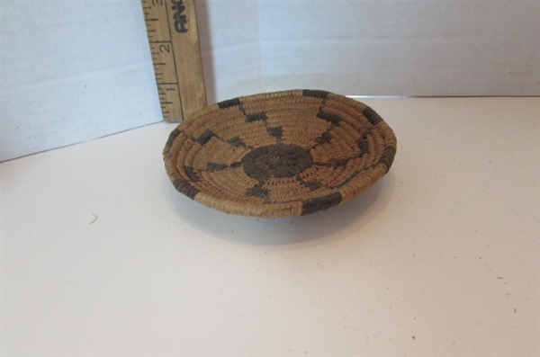NATIVE AMERICAN WOVEN BASKETS