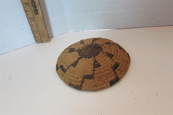 NATIVE AMERICAN WOVEN BASKETS