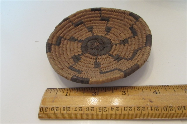NATIVE AMERICAN WOVEN BASKETS