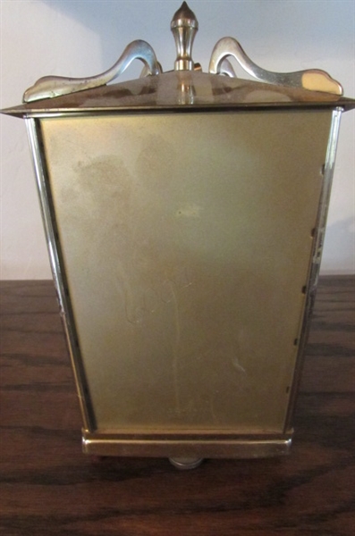 BRASS SCHATZ CARRIAGE CLOCK