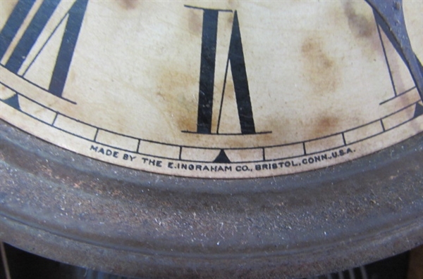 GINGERBREAD KITCHEN CLOCK