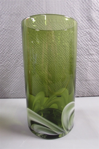 HANDBLOWN ART GLASS VASES