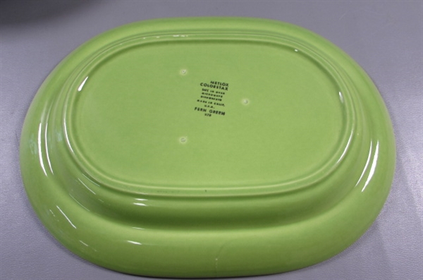 METLOX COLORSTAX DINNERWARE