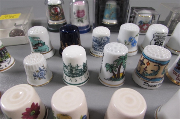 LARGE COLLECTION OF THIMBLES