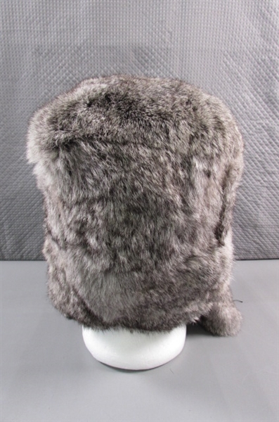 REAL FUR TRAPPER HAT