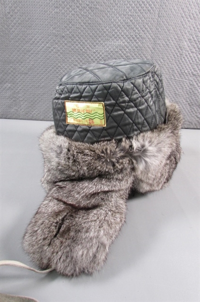 REAL FUR TRAPPER HAT