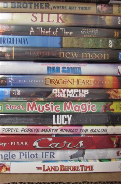 LARGE COLLECTION OF DVD MOVIES