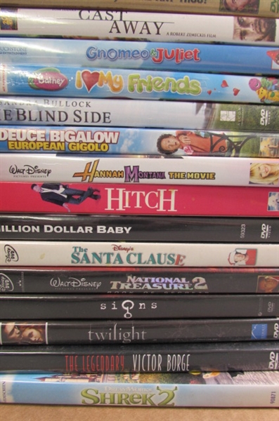 LARGE COLLECTION OF DVD MOVIES