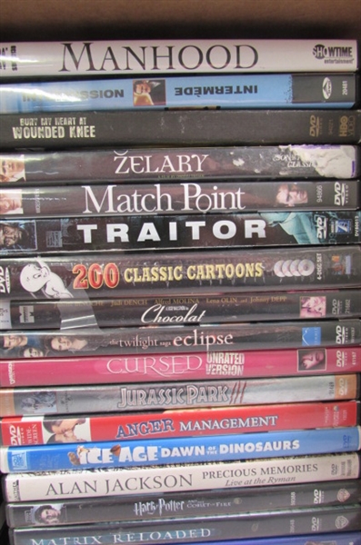 LARGE COLLECTION OF DVD MOVIES