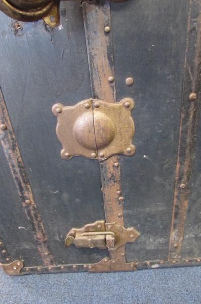 ANTIQUE WARDROBE TRUNK