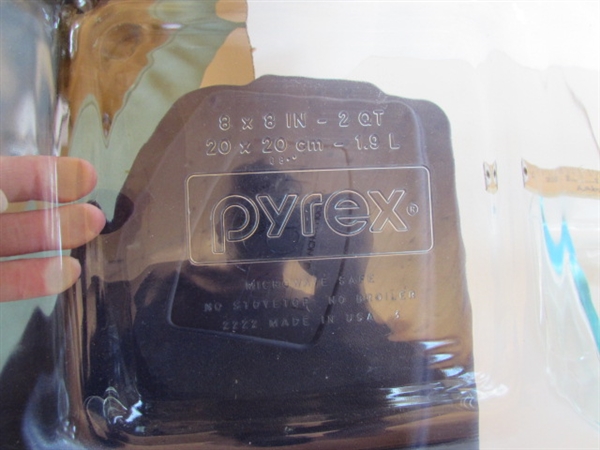 PYREX BAKEWARE