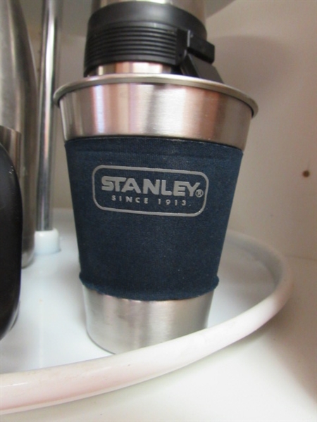 STAINLESS STEEL COFFEE CUPS AND MAKERS