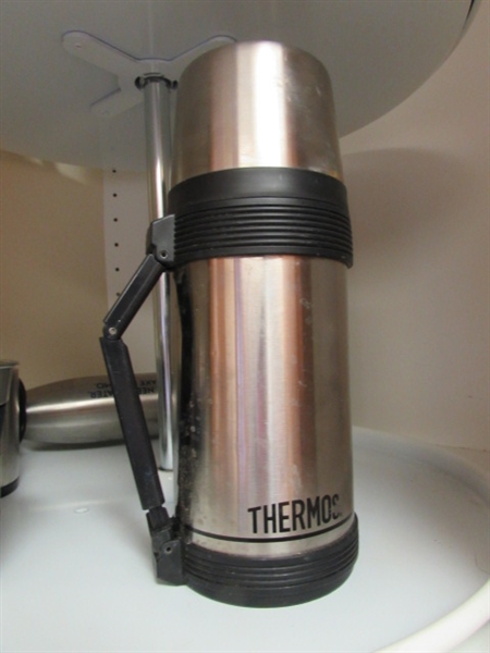 STAINLESS STEEL COFFEE CUPS AND MAKERS