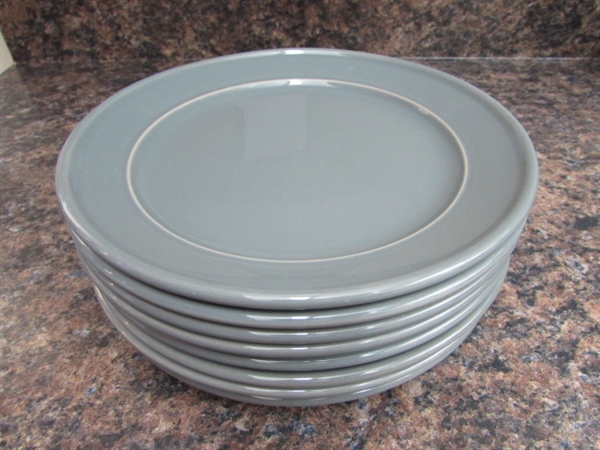 MAINSTAYS GREY DINNERWARE SET