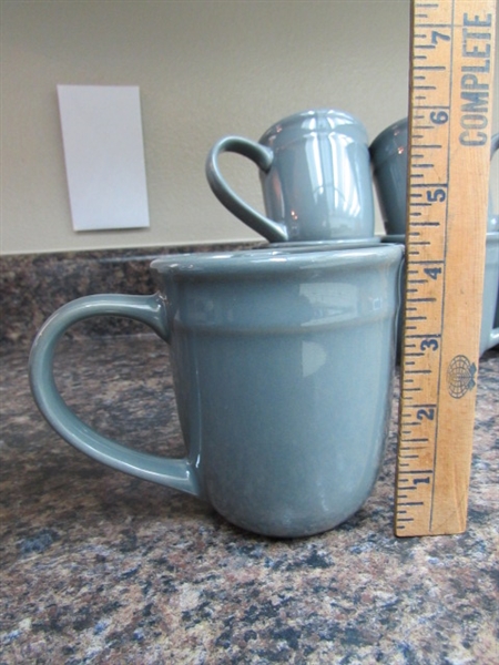 MAINSTAYS GREY DINNERWARE SET
